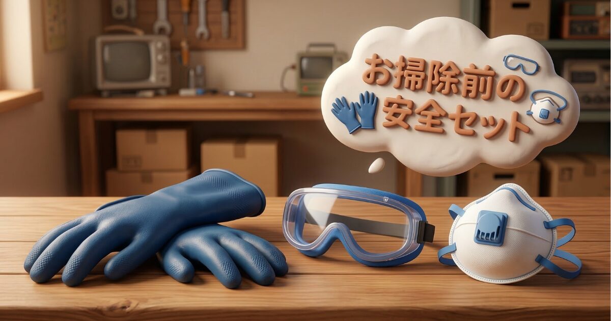 電池の液漏れの掃除に必ず準備すべき3つのアイテム