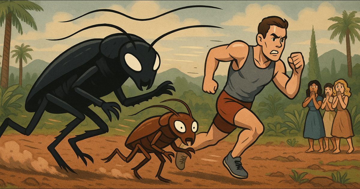 ゴキブリの速さと時速はアスリート超え