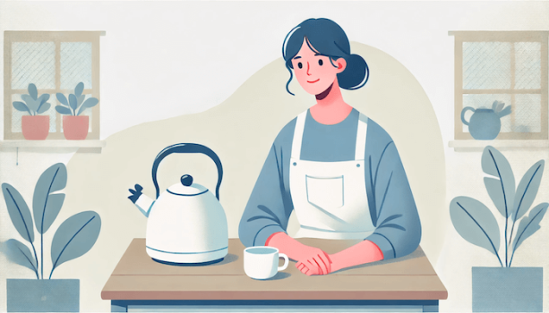 主婦とケトル