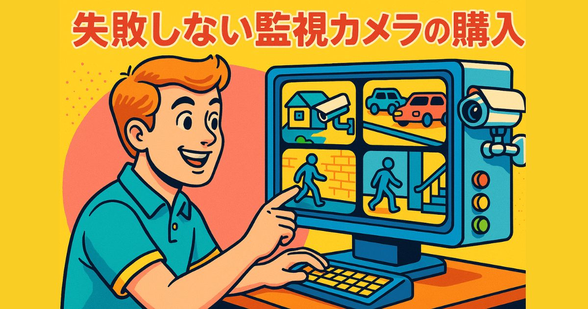 業務用監視カメラの選び方完全ガイド:失敗しないためのポイント!
