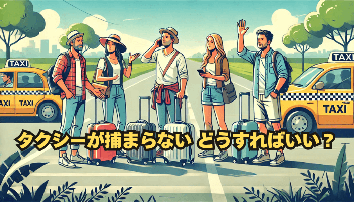 軽井沢でタクシーが来ない！捕まらない！その理由と解決法