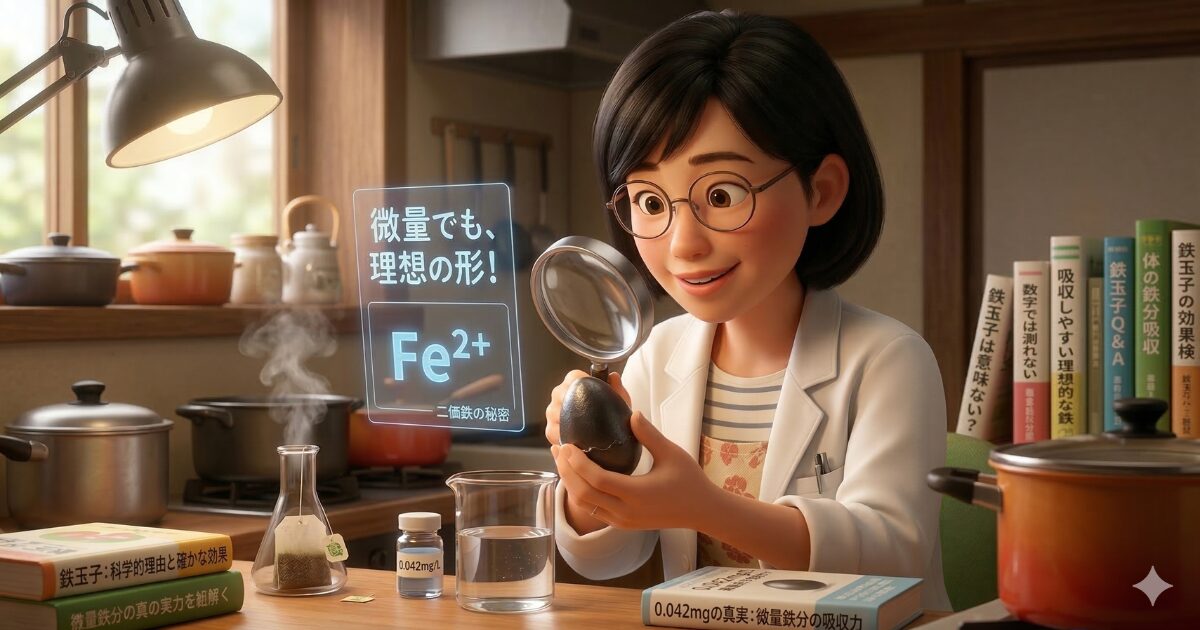 鉄玉子は意味ない？微量でも確かな効果の科学的理由