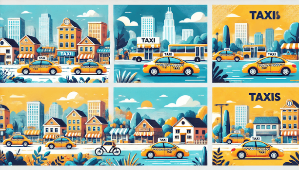 観光地と観光客