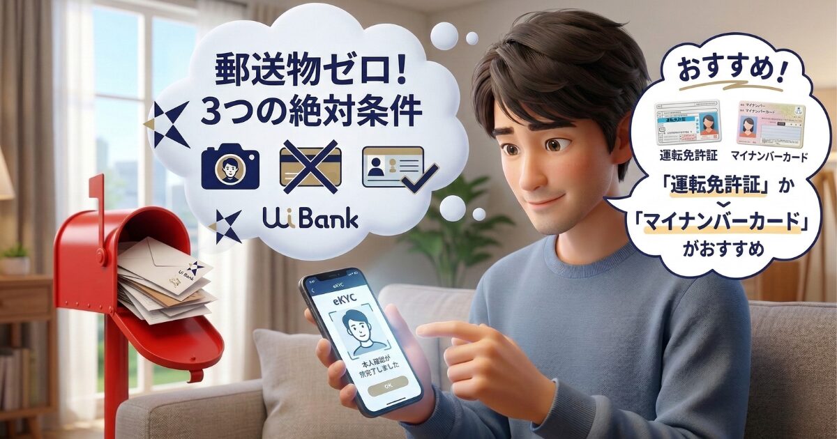 UI銀行の郵送物なし設定で失敗しない3つの絶対条件と注意点