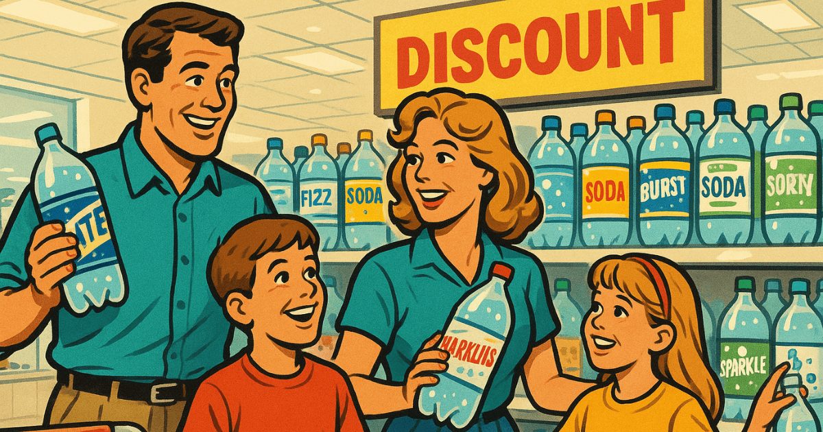 安く炭酸水を買いたい